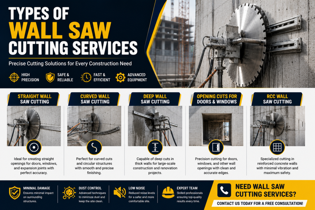 Best Wall Saw Cutting Dubai