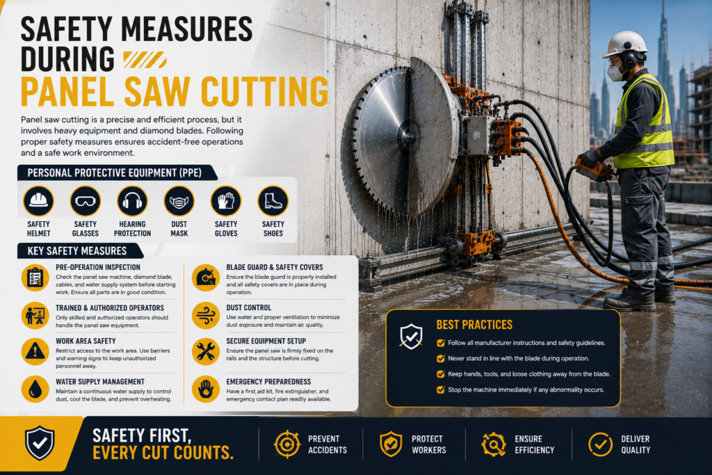 Panel Saw Cutting Safety Measures