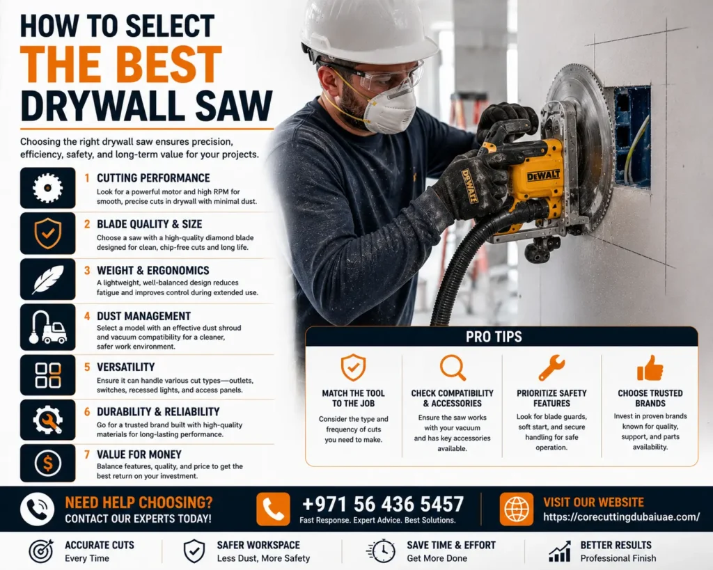 Select the Best Drywall Saw in Dubai