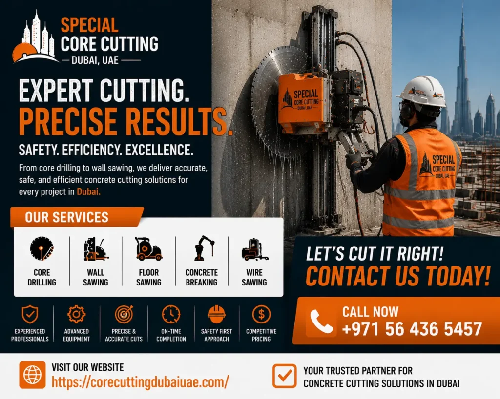 Contact for Best Wall Panel Saw Services in Dubai