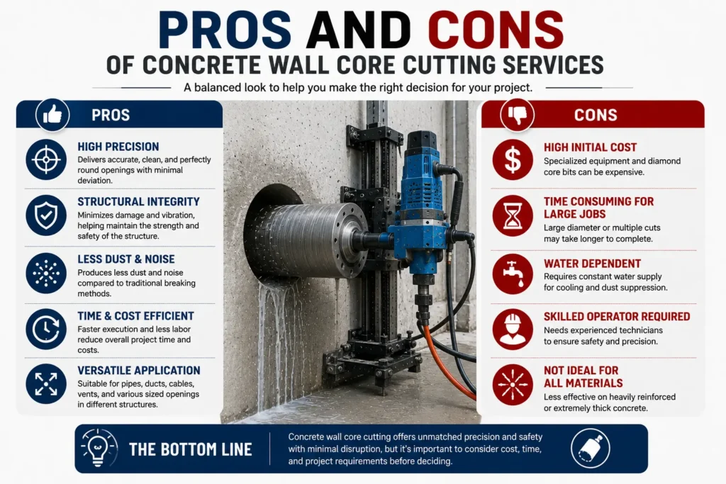 Best Concrete Wall Core Cutting Services