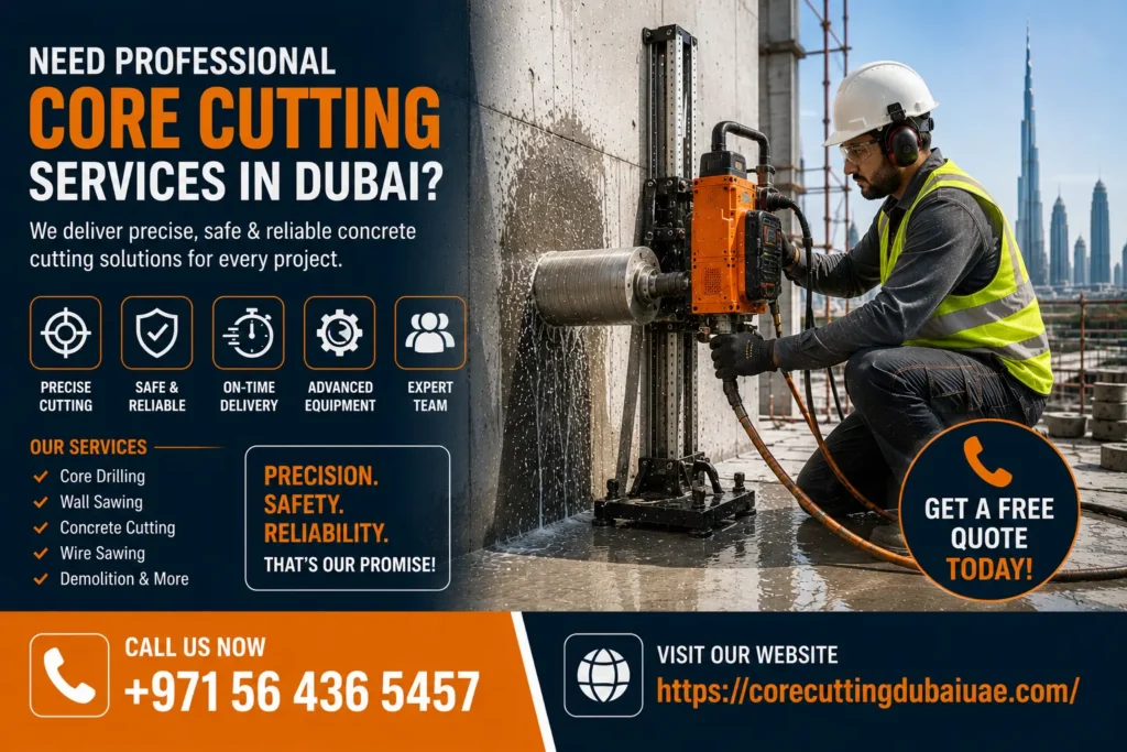 Contact for Best Saw for Cutting Wet Wall in Dubai  