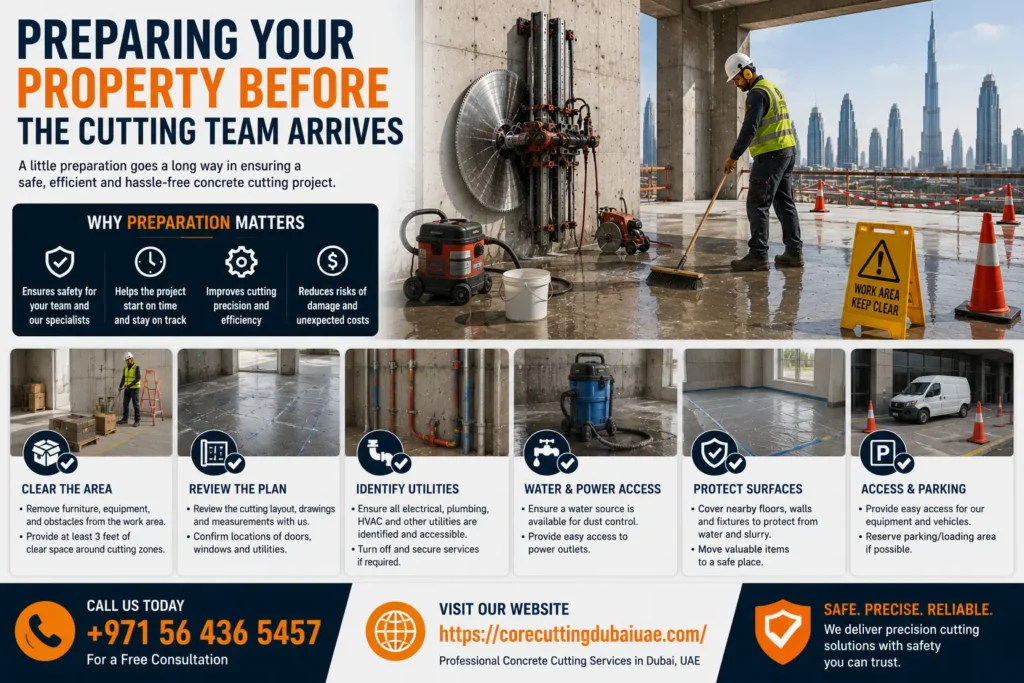 Preparing Your Property Before the Cutting Team Arrives in Dubai