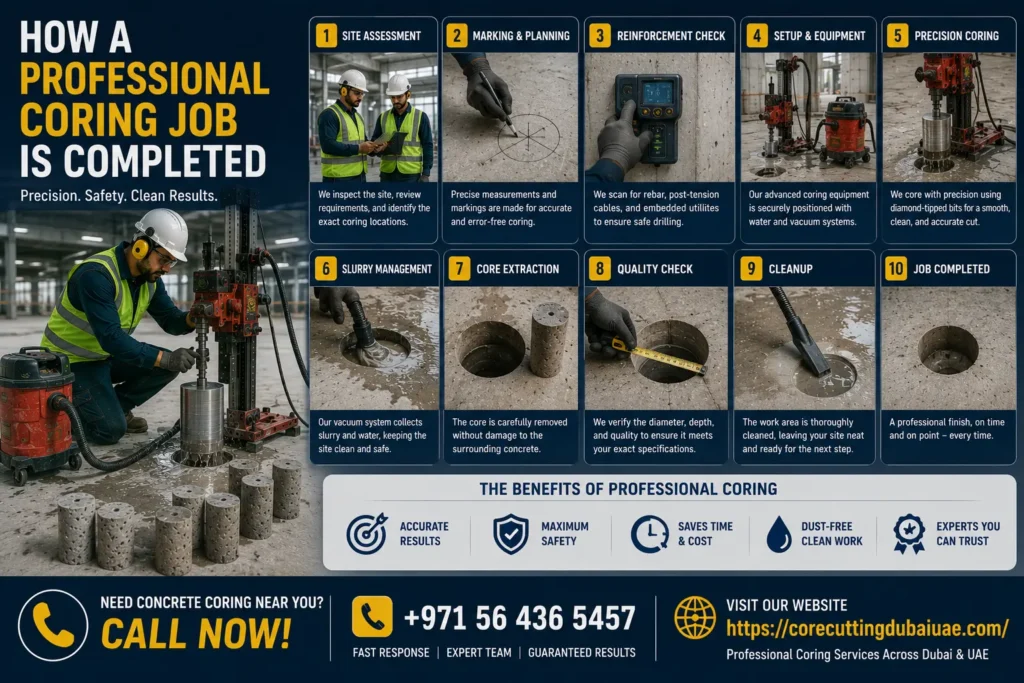 Professional Concrete Coring Near Me in Dubai