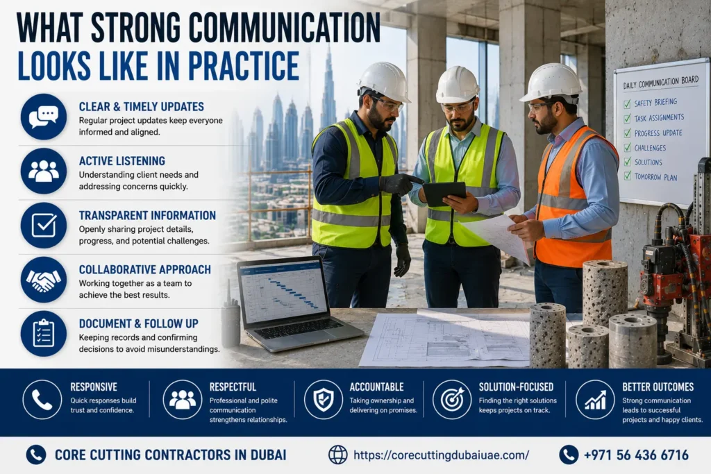 What Strong Communication Looks Like in Practice
