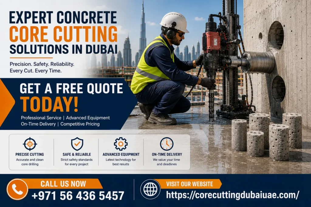 Contact for Concrete Coring in Dubai