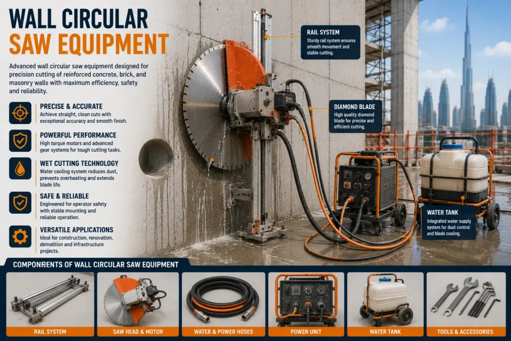 Wall Circular Saw Equipment