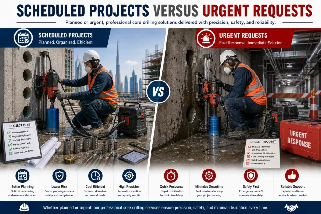 Scheduled Projects Versus Urgent Requests