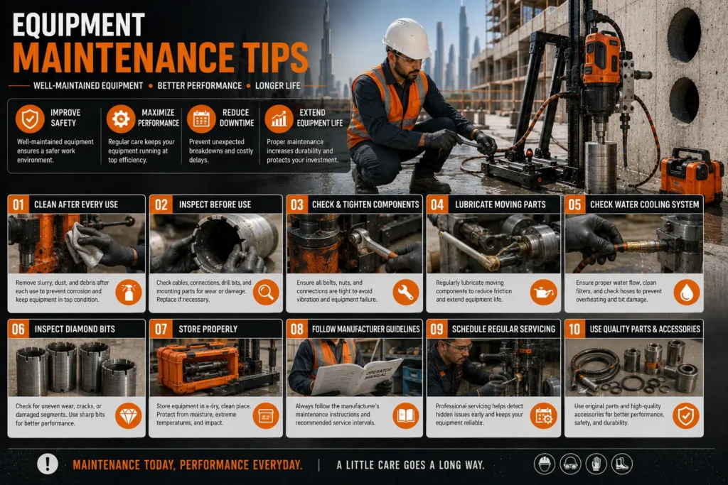 Equipment Maintenance Tips