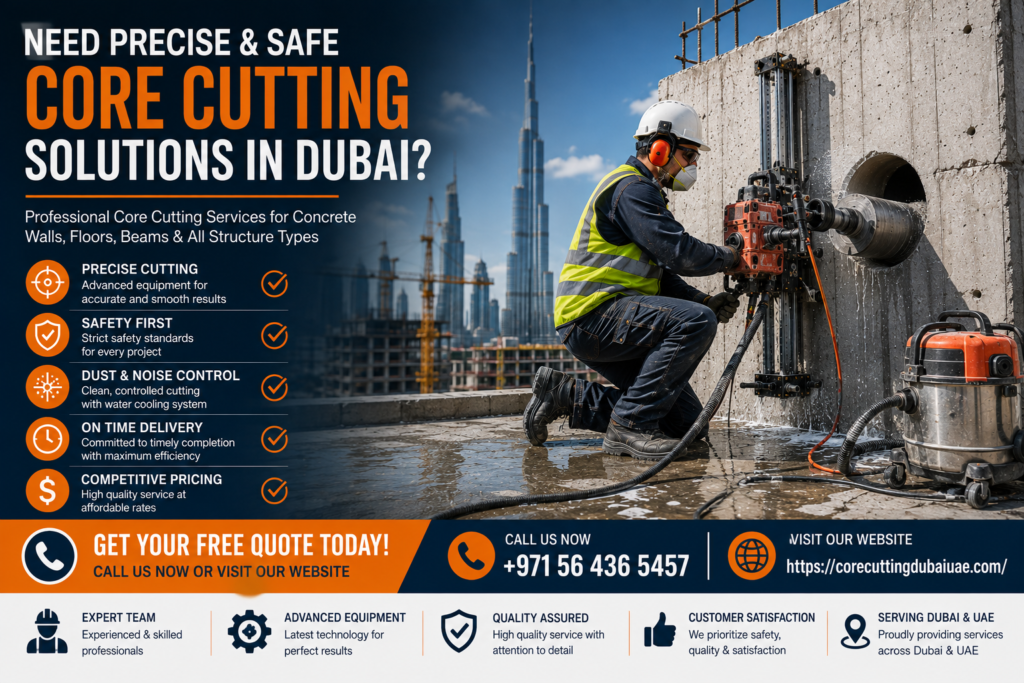 Contact for Professional Electric  Concrete Wall Saw in Dubai