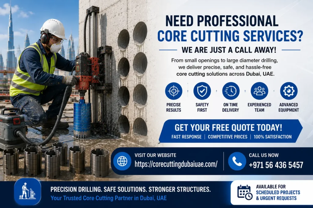 Contact for Professional Coring Company Near Me