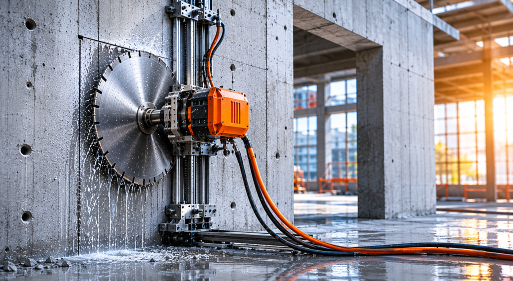 Concrete Wall Cutting Work in Dubai
