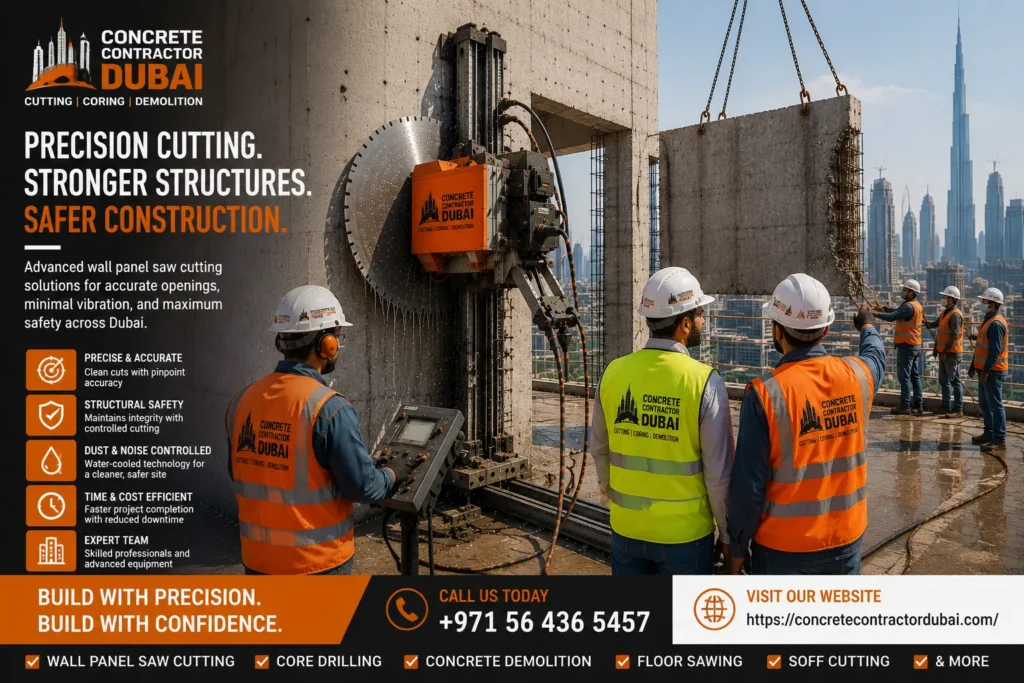 Wall Panel Saw in Dubai