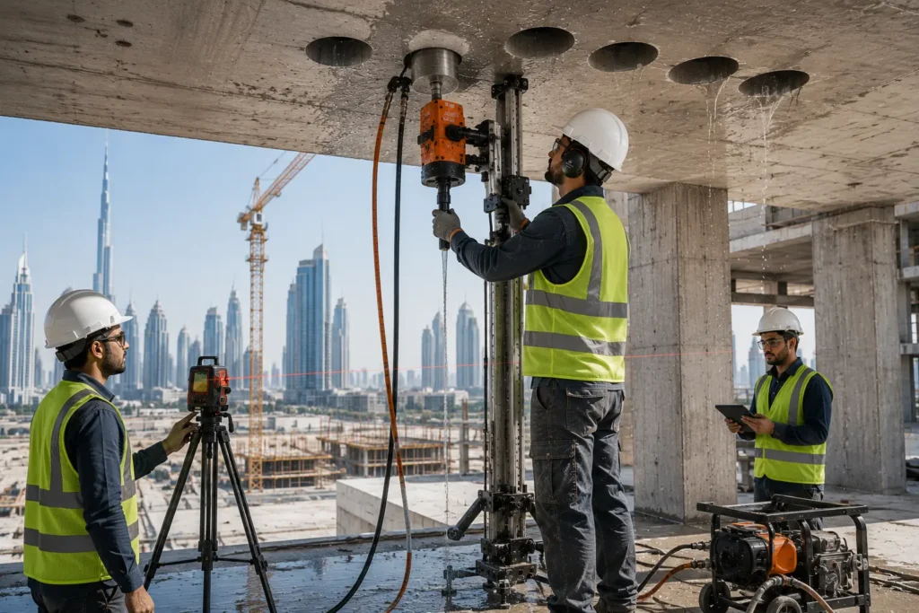 Concrete Core Drilling Near Me in Dubai