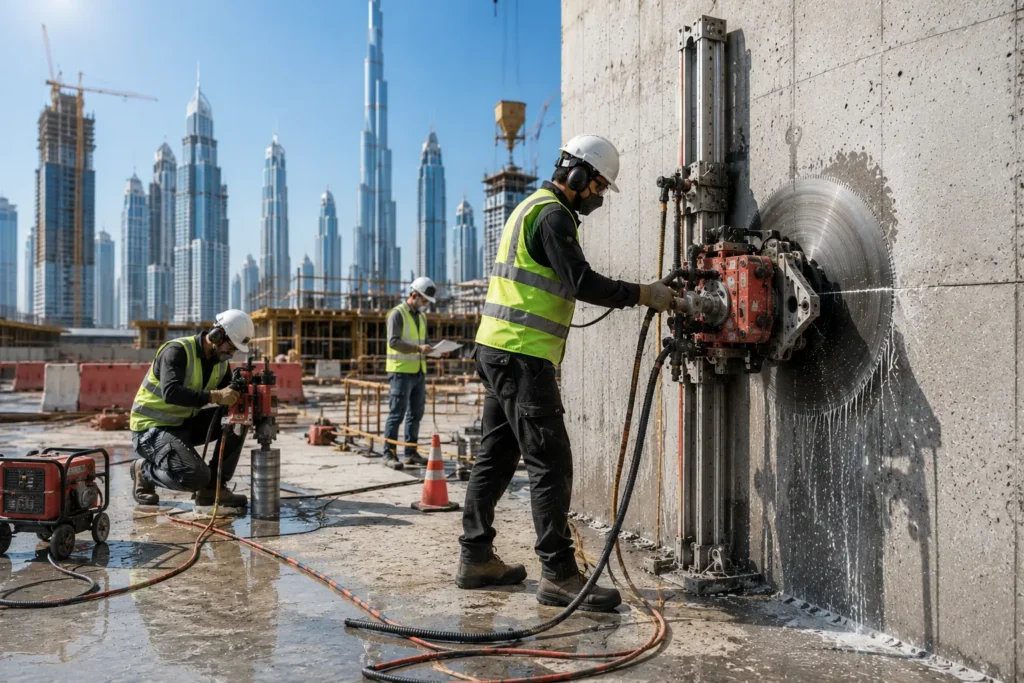 Concrete Cutting Service in Dubai