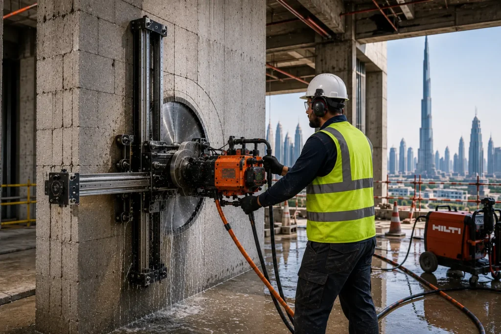 Masonry Wall Saw in Dubai
