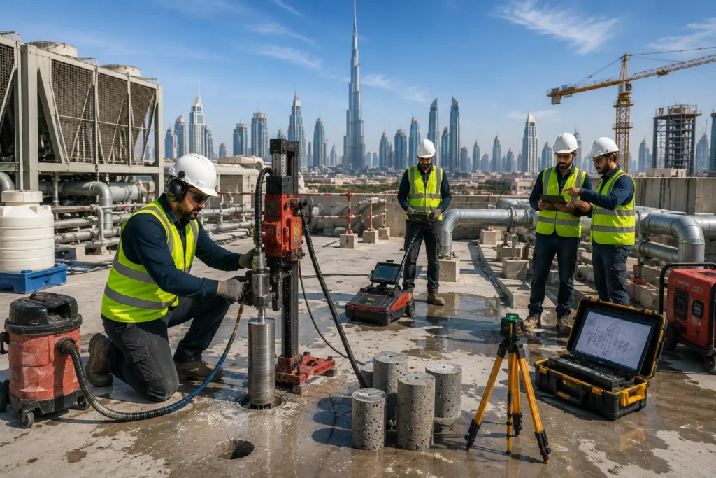 Concrete Coring Near Me in Dubai